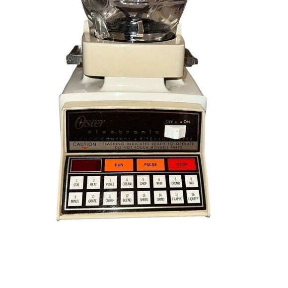 OSTER‎ Kitchen Center 16 Speed Electronic Touch Blender Mixer Vtg Great Shape - Picture 2 of 10